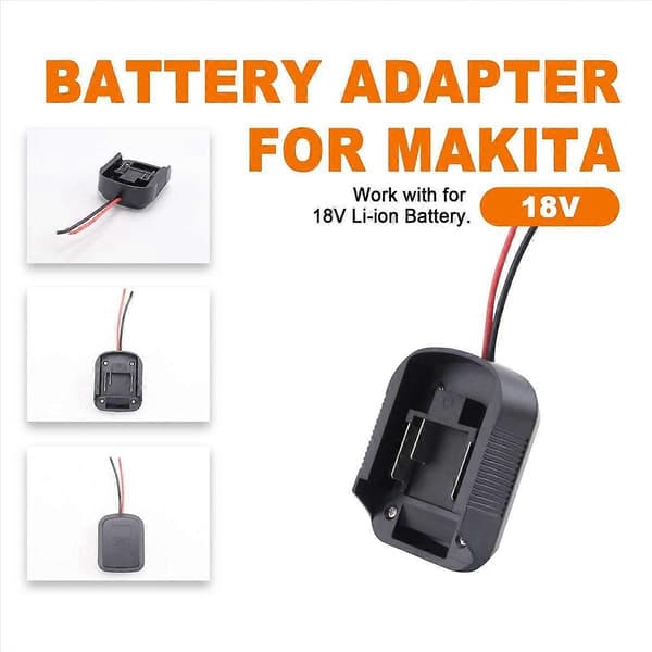 1 stk. batteriadapter til 18V lithiumbatteri-el-værktøj
