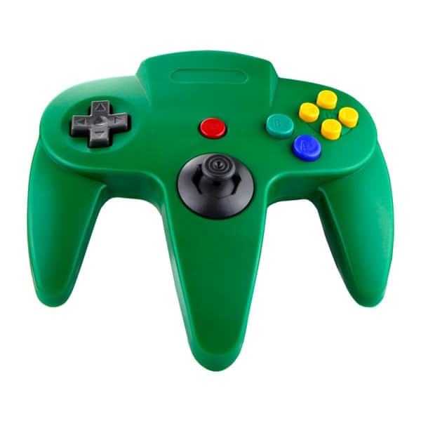 Retro USB-controller til N64-spil, N64 Classic USB-controller Grøn Green