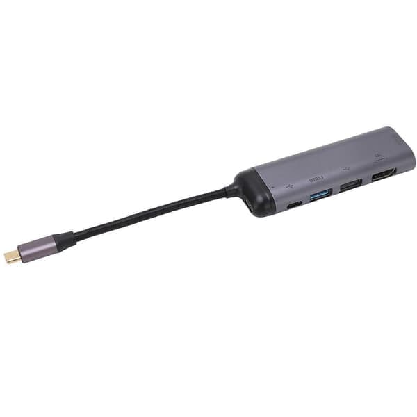 1-pak Type C Laptop Dockingstation USB C VGA Hub USB 3.1 USB 2.0 Type C PD100