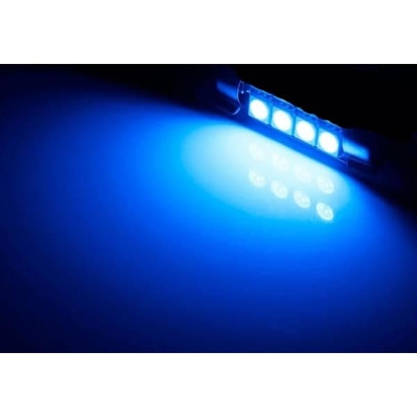C5W SV8.5 LED-lampa Canbus, 41-42 mm, blå, 2-pack. 41mm Blå 2-pack 41mm Blå 2-pack