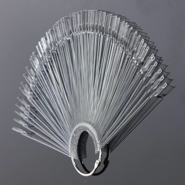 Displaytips, smidig prøvekart / display med tips i plexiglass