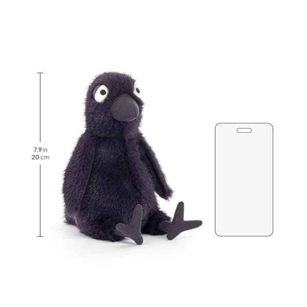Jellycat Hocus Crow pehmolelu, 22 cm