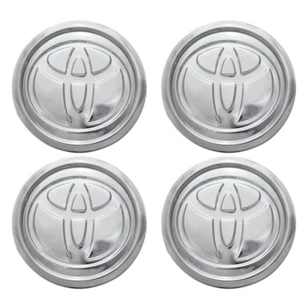 4-pack - Toyota Navkapslar / Hjulnavemblem - B 75 57mm - Silver 75 57mm - Silver 75 57mm - Silver
