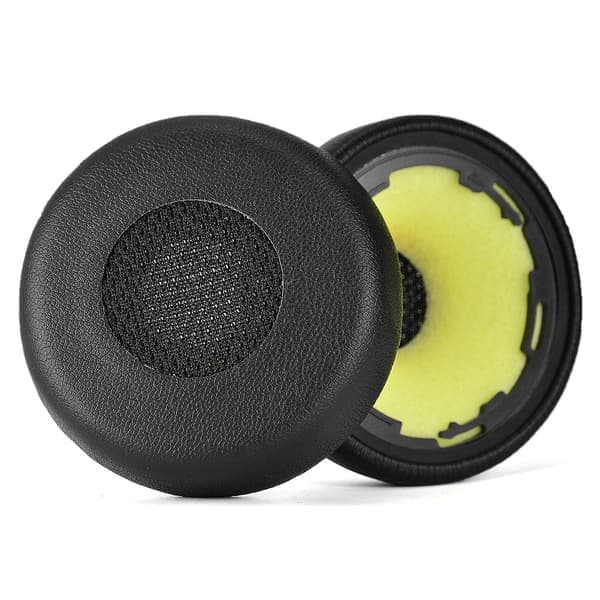 Erstatningsøreputer i skinn, øreputer for -Jabra evolve 75 75+ / 75 75MS hodesett