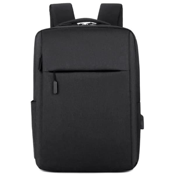 15,6\" Laptop Rygsæk med USB Oplader Sort