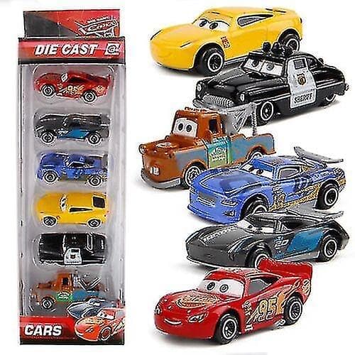 stk Pixar Bilar Blixten McQueen Racing bil Barn saxset Present