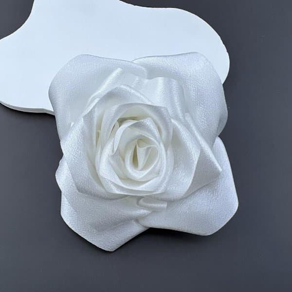 Stor Blomsterbrosch Corsage Rosa Rosa Pink
