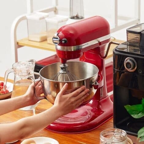 Ahlsen Mixer Mover för KitchenAid köksassistent, glidmatta för köksassistent kompatibel med KitchenAid (5l-8l)