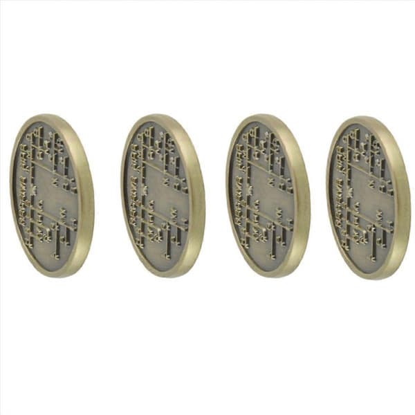CW Morse Code Minnesmynt CW Träningsmynt