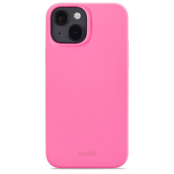 held iPhone 14 / 13 Deksel Silikon Lys Rosa