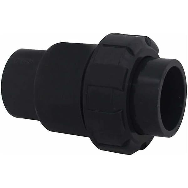 32 mm kugleventil PVC vandtilbageløbsventil til swimmingpool (indvendig diameter 32 mm)