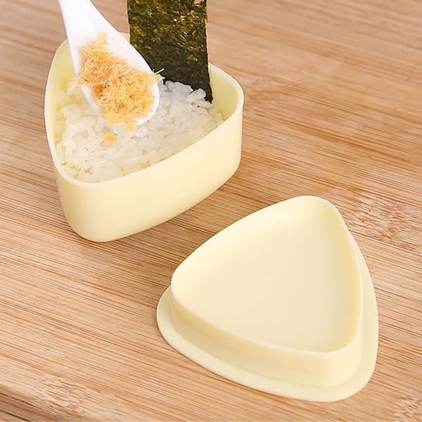 Onigiri Form, 3 stk. Risbolleforme, Fremstillingssæt, Sushiform Risform til Børn Bento Picnic Sushi DIY