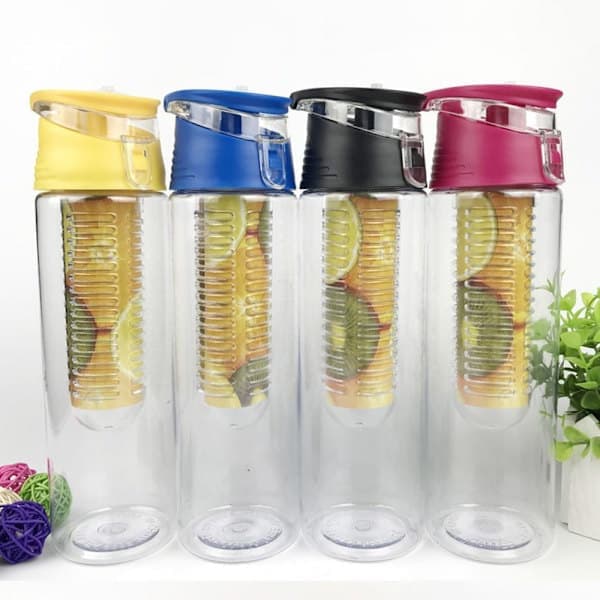 Vattenflaska Fruktinfusionsflaskor RÖD röd röd red