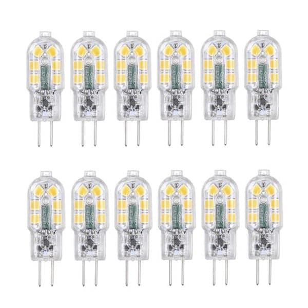 Tomshine G4 LED-lampor 12-pack varmvitt