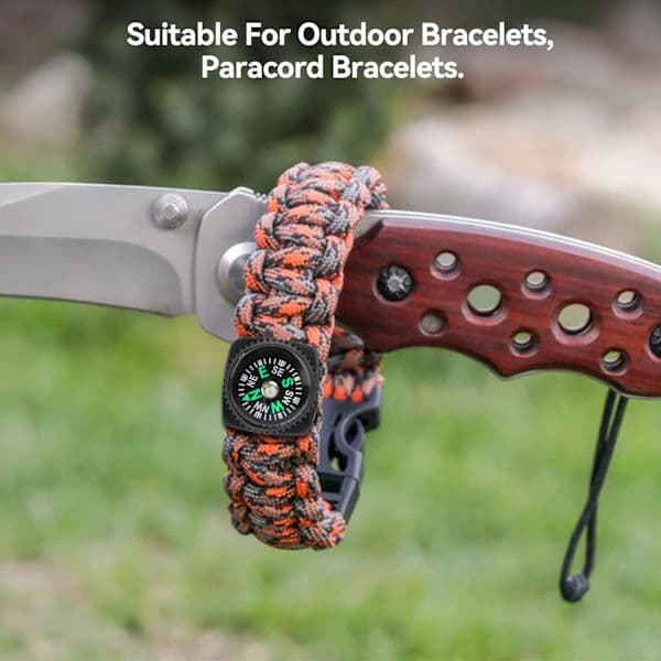 25 stk. kompas-knapper, mini kompas-knapper armbåndskompas