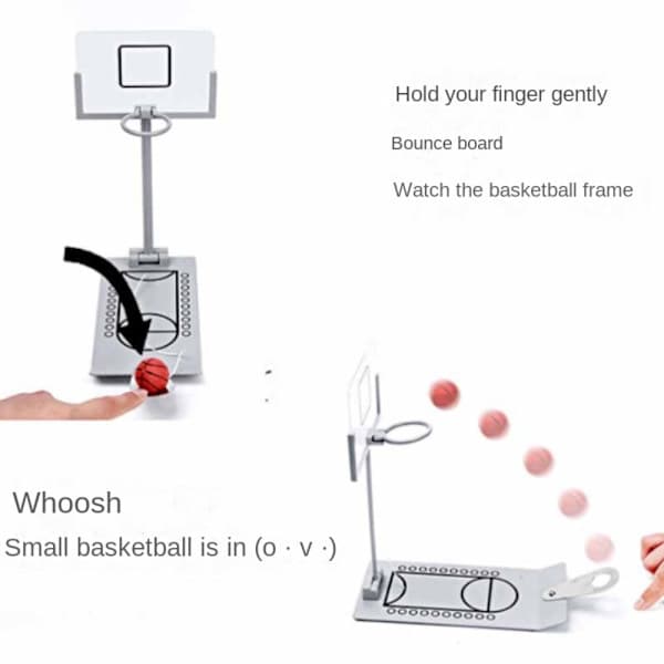 Basketballspil Stressaflastningslegetøj SORT sort black