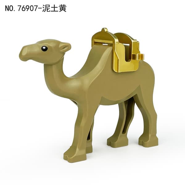 Eläinsuoja – Hai Pantteri Tiikeri Mini Tegel Rakennus Lex*Kameli—maankeltainen* Kameli—maankeltainen Camel—soil yellow