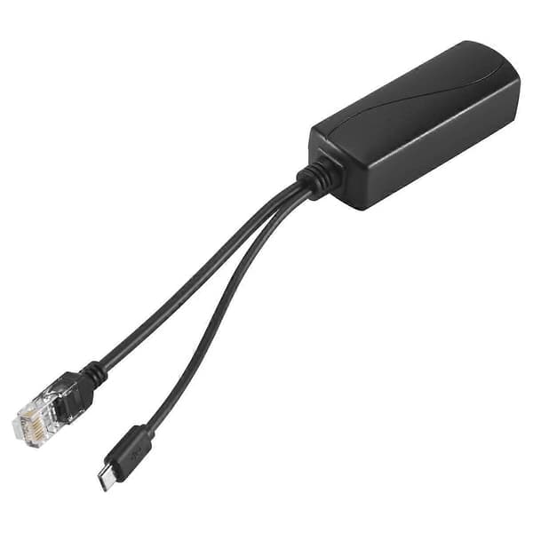 Micro-USB POE-jakaja 48V - 5V2A/3A Mini USB -virtalähde Standardi