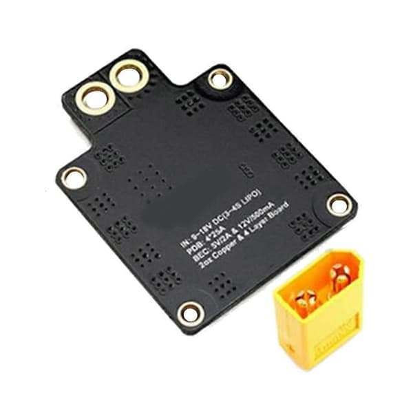 Til Matek Systems PDB Power Distribution Board XT60 W/ BEC 5V 12V til QAV250 RC FPV Quadcopter Multicopter Drone