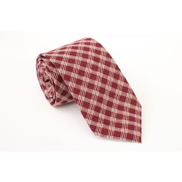 2,8\" (7 cm) Tern/Stribet Slips Tartan Vævet TR Materiale Slips