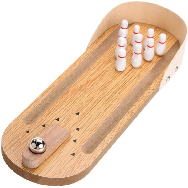 Bordspill Mini Bowling - for voksne, barn, tenåringer og gutter