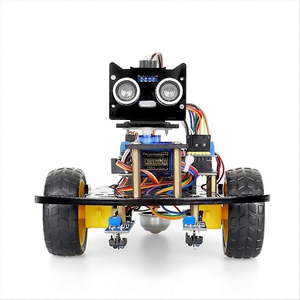 2WD Robotbil-sæt til programmeringsprojekt