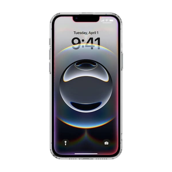 Rvelon Stötsäkert Mobilskal för iPhone 16e och 17e - Transparent Transparent