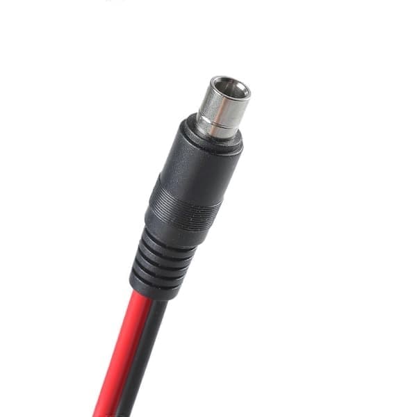 DC8020 strømkabel hun/han til åben ledning adapterkabel 14AWG til solpanel udendørs strømforsyning 30 cm lang