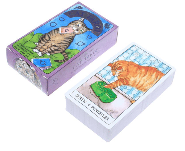 Pagan Cat Tarotkort - Mini Version