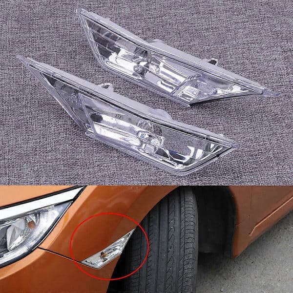 2x Passer til 2016-2019 Honda Civic 10. generation sidemarkeringslys blinklys SS