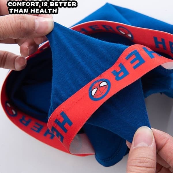 4 st Spiderman barnunderkläder Marvel bomullstrosor för pojkar M M