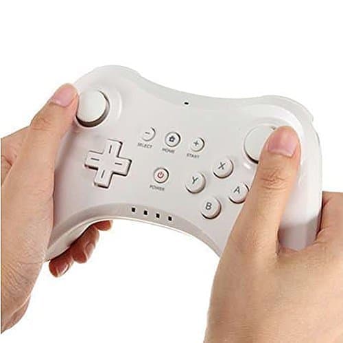 Pro Controller til Wii U, PowerLead Trådløs Controller Hvid White