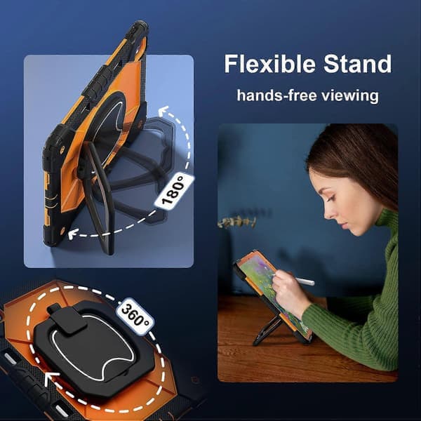 Silikone+PC Standcover til iPad Pro 13 (2024)