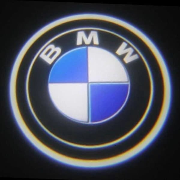 4 st 2 par LED-dörrprojektor LED-logolampa för BMW E90 E60 E92 E65 E63 F10 F01 Välkomstlogotyp Spirit