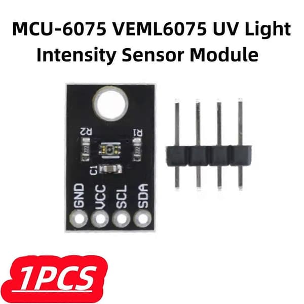 MCU-6075 VEML6075 UV-sensor modul DC1.7-3.6V