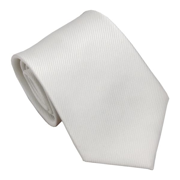 Herre slips, polyester silke twill, håndlaget