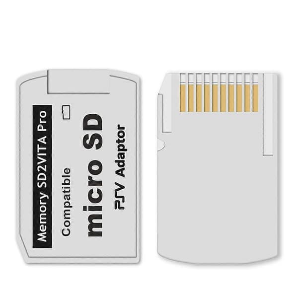 SD2Vita 5.0 minnekortadapter, for PSVSD Micro-SD-adapter