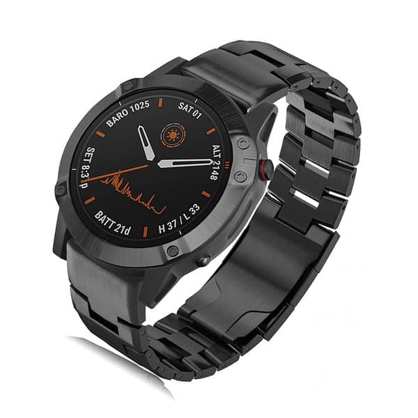 Garmin Quick Release Klockarmband - 22mm Svart Titan