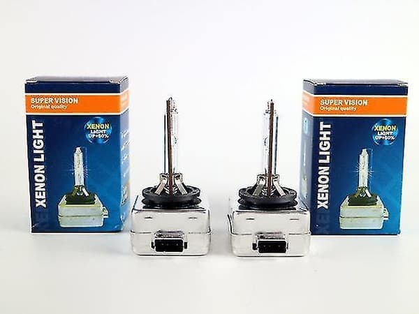Xenonlamper +50% D1s 35w 6000k 2-pakning Xenonlamper Pk32d-2