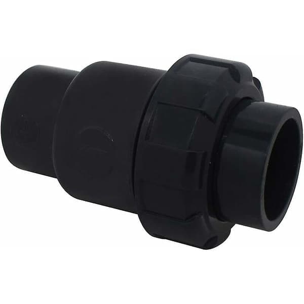 32 mm kugleventil PVC vandtilbageløbsventil til swimmingpool (indvendig diameter 32 mm)