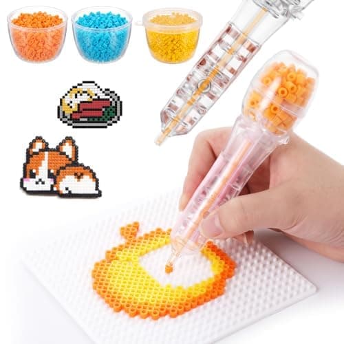 2,6 mm perlepenn med 4 lokkede rom for miniperler