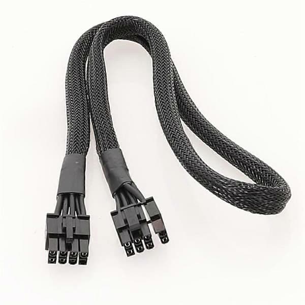 PCIe 8pin til 6+2Pin strømforsyningskabel GPU 8 Pin til 6pin PSU modulær