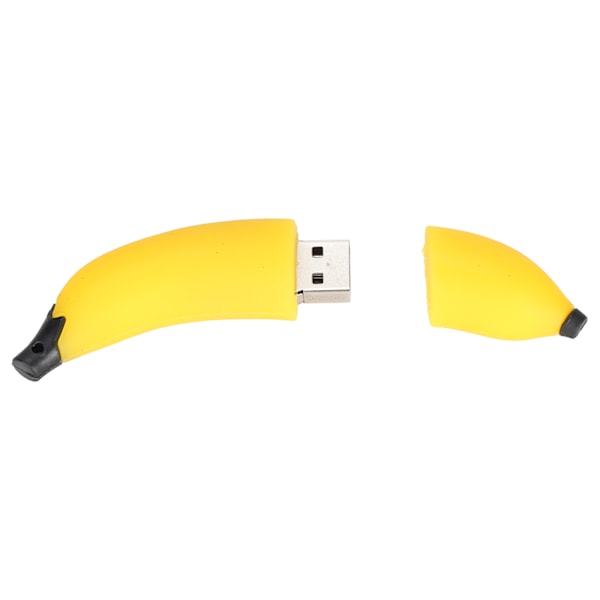 USB-minne Söt Tecknad Bananform Tummenheter för Barn Studenter Lärare Kollega Gåva 32GB