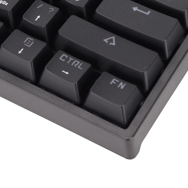 Mekaniskt tangentbord Cool Belysning RGB 61 Tangenter Kompakt Struktur Lättviktigt Trådbundet Tangentbord för Hemmakontor