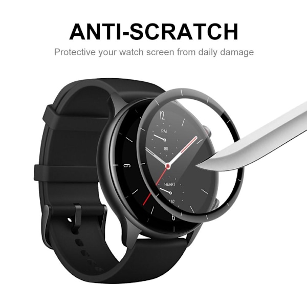 ENKAY 2Pcs/Set Screen Protector till Huami Amazfit GTR 3 Transparent