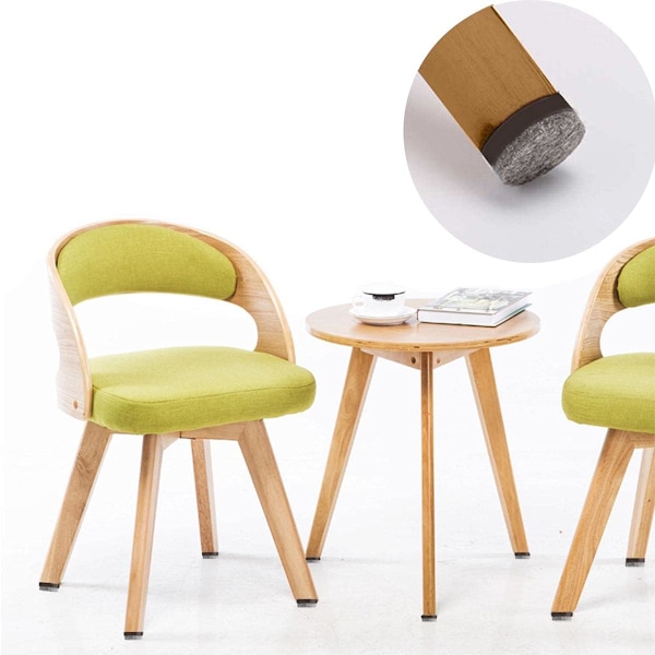 Stolsglidare, Möbelfötter Solid Skydd För Släta Ytor Inklusive Laminat Parkett Kakel Marmor, 40st Kraftiga Spikbara Golvskydd