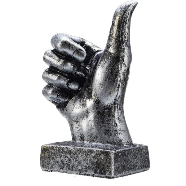 Hand Finger Gest Skrivbord Statyer Fingrar Skulptur