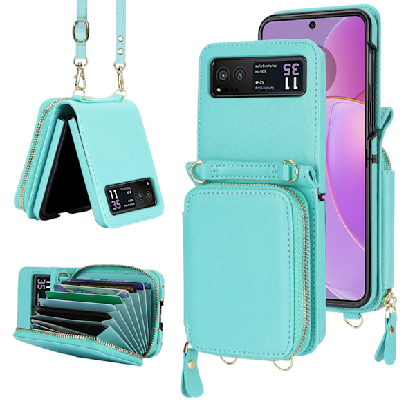 Galaxy Z Flip 4 hopfällbart telefonfodral green green