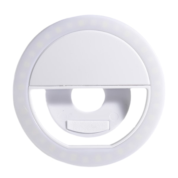Selfie Light Ring Led Circle Clip-on Selfie Fill Light med LED