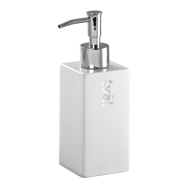 Tvålpump 21cm Kub Cult Design Vit Vit